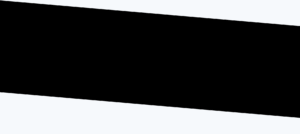 A large black diagonal stripe runs across a light gray background, spanning from the lower left to the upper right of the image, resembling a bold graphic often used in modern CRM or email marketing designs.